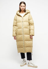 Damska Kurtka Zimowa Pikowana Mustang Heidi Puffer Coat Olive Gray 1014197 6232